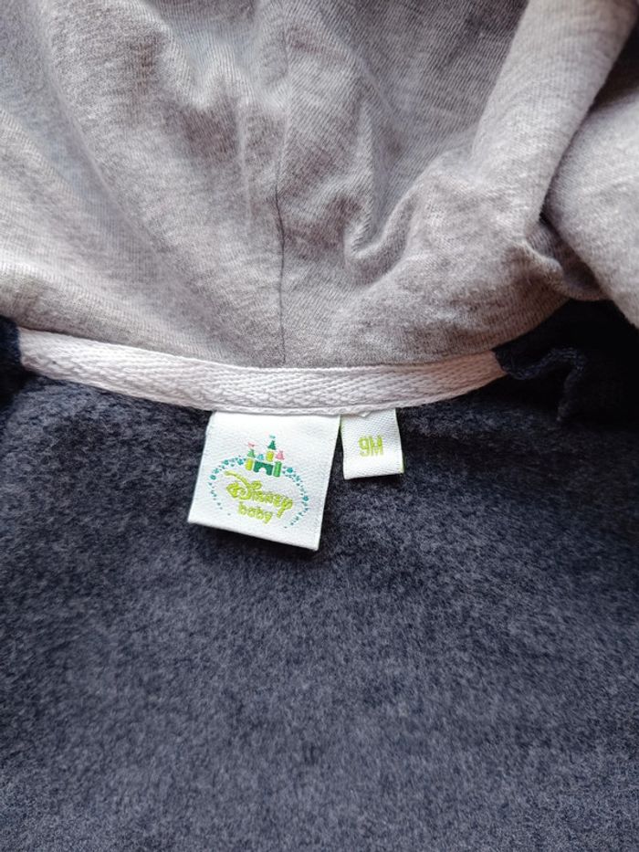 Gilet zippé avec capuche veste Garçon 9 mois Mickey Disney Baby - photo numéro 7
