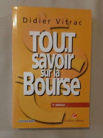 Tout savoir sur la bourse - Didier Vitrac - Gualino éditeur