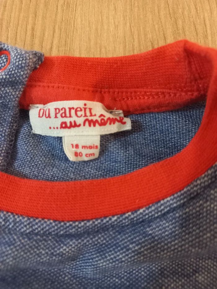 Lot pantalon t-shirt pull - photo numéro 7