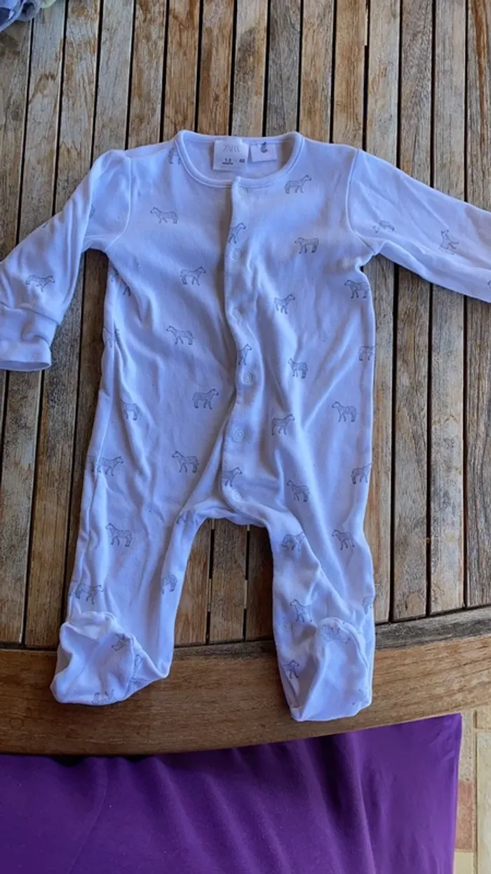 Pyjama en coton Zara - 1/3 mois