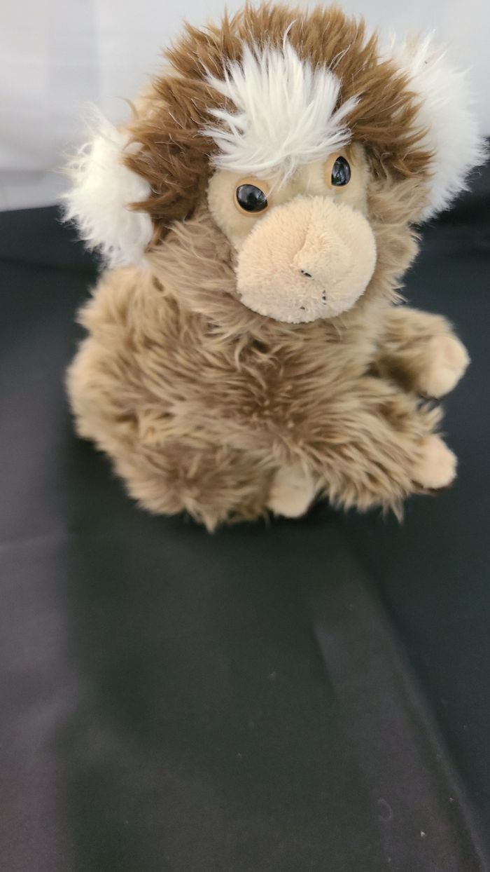 Rare peluche douce singe marmoset HTF Aurora - photo numéro 4