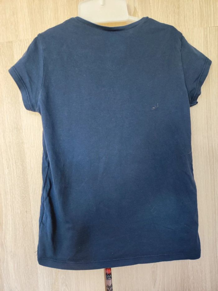 T shirt bleu Smile Benetton 6 ans - photo numéro 3