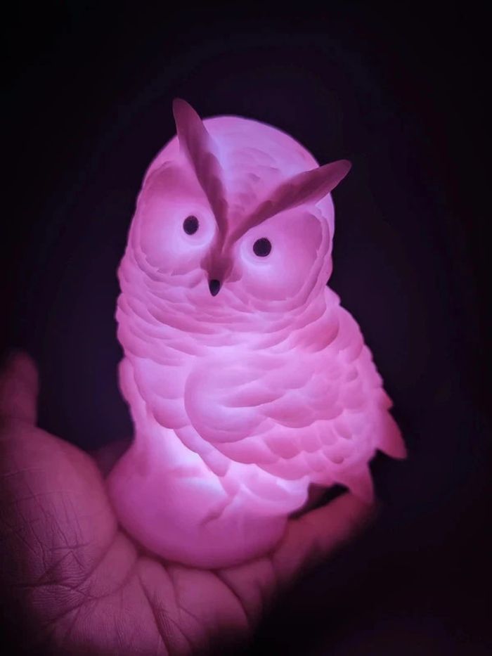 Veilleuse chouette - photo numéro 3