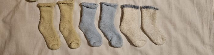 3 paires de chaussons pour bébé de 0 mois (naissance) à 9 mois - photo numéro 4