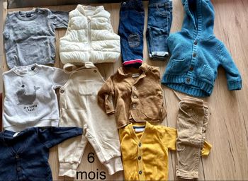 Lot vêtements 6 mois 