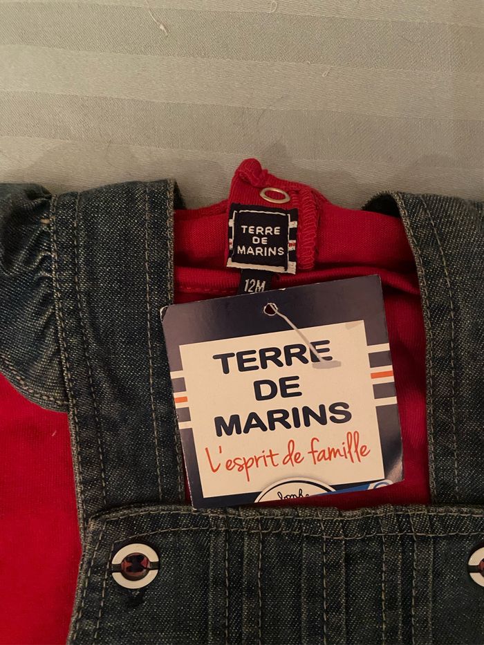 Ensemble fille Terre de Marins - neuf - 12 mois - photo numéro 2