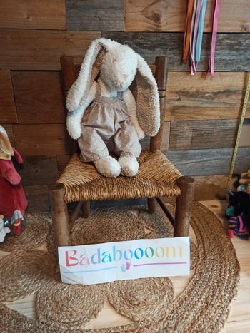 Peluche lapin cyrillus tbe