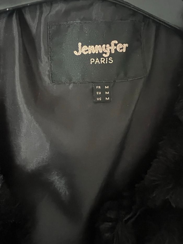 Gilet sans manches fasse fourrure