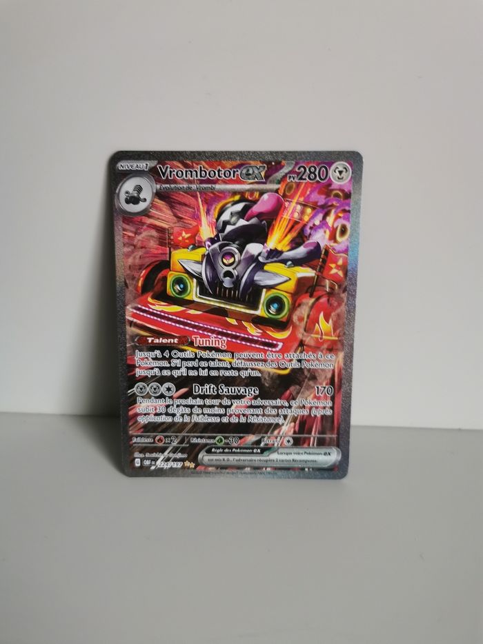 Carte Pokémon Vrombotor EX 224/197