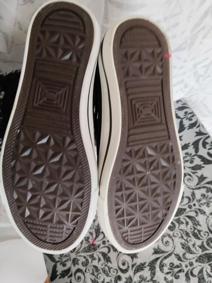 Baskets sneakers en toile enfant mixte pointure 29 - photo numéro 9
