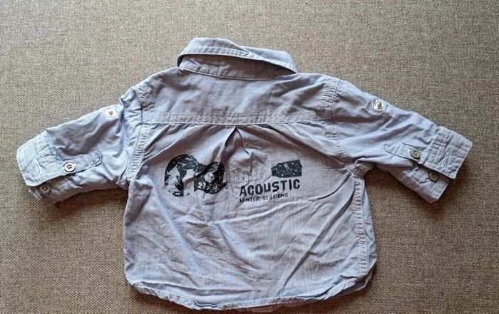 Chemise grise manches longues - photo numéro 2