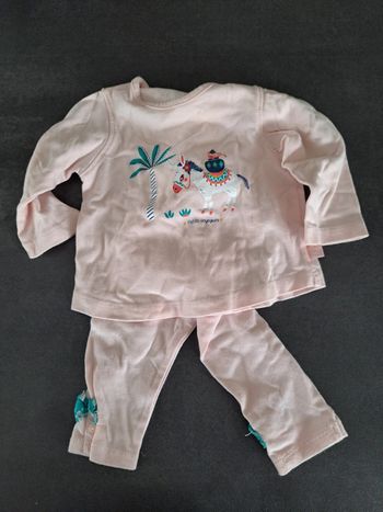 ensemble rose 6 mois