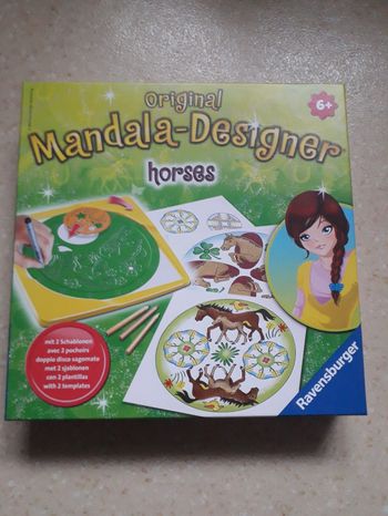 Mandala designer horses