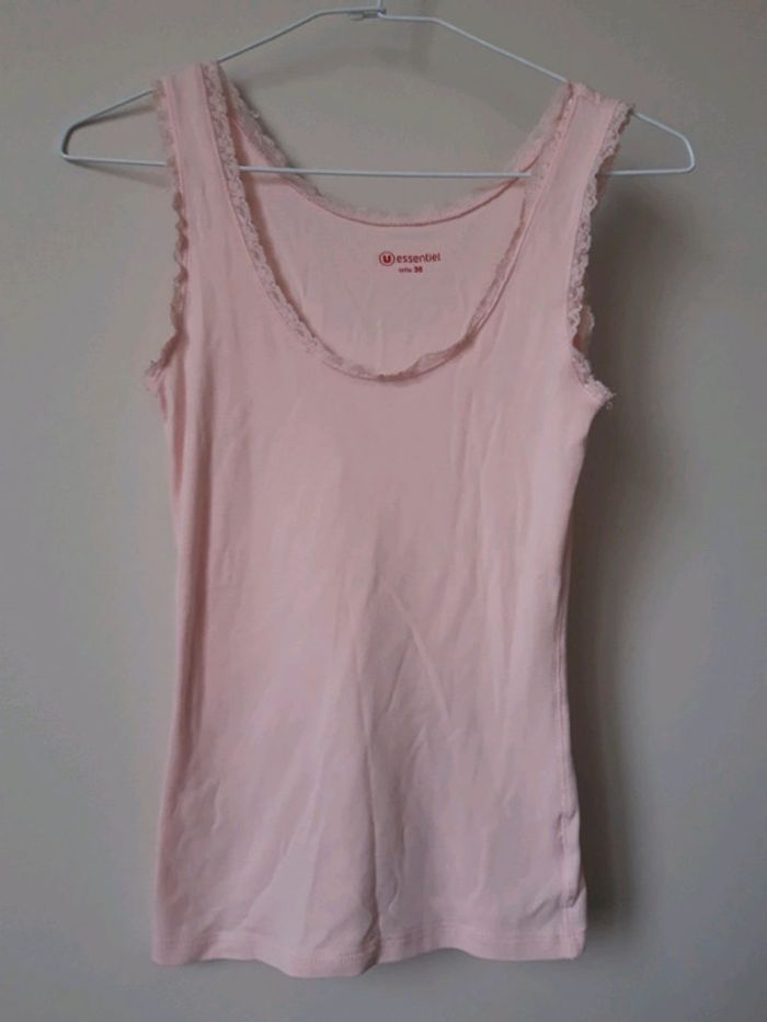 Débardeur femme rose