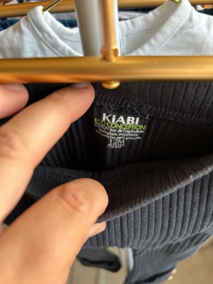 Joli ensemble Kiabi taille 12 mois état impeccable - photo numéro 7
