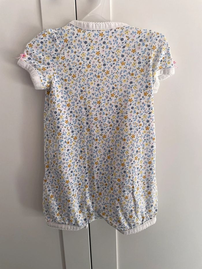 Pyjama 6 mois motif Liberty - photo numéro 4