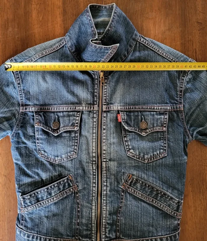 Veste en jean Levi's bleue Taille S - photo numéro 10