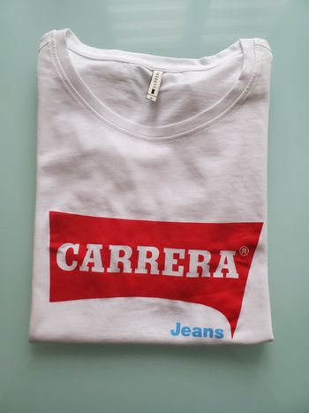 T-shirt Carrera blanc – Taille S – Très bon état
