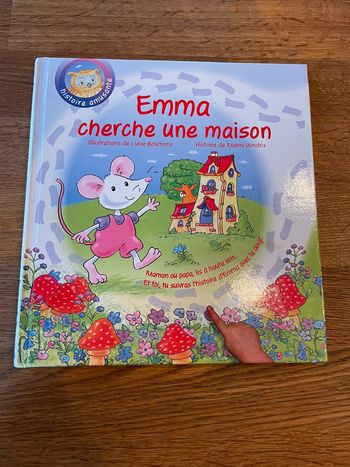 Livre Histoire amusante Emma cherche une maison