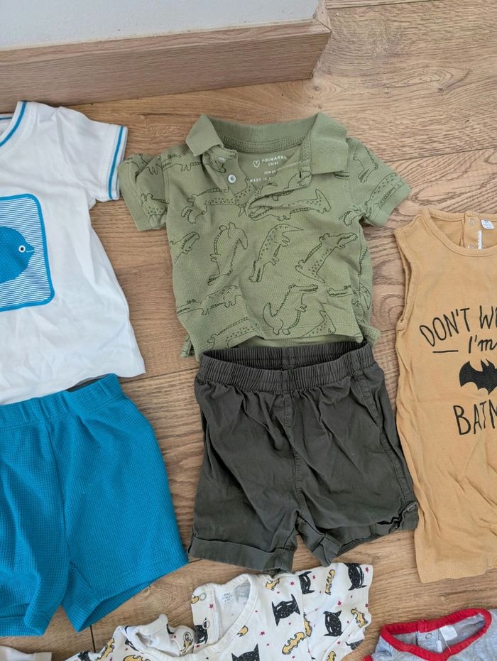 Lot de vêtements bébé garçon été 6 mois - photo numéro 6