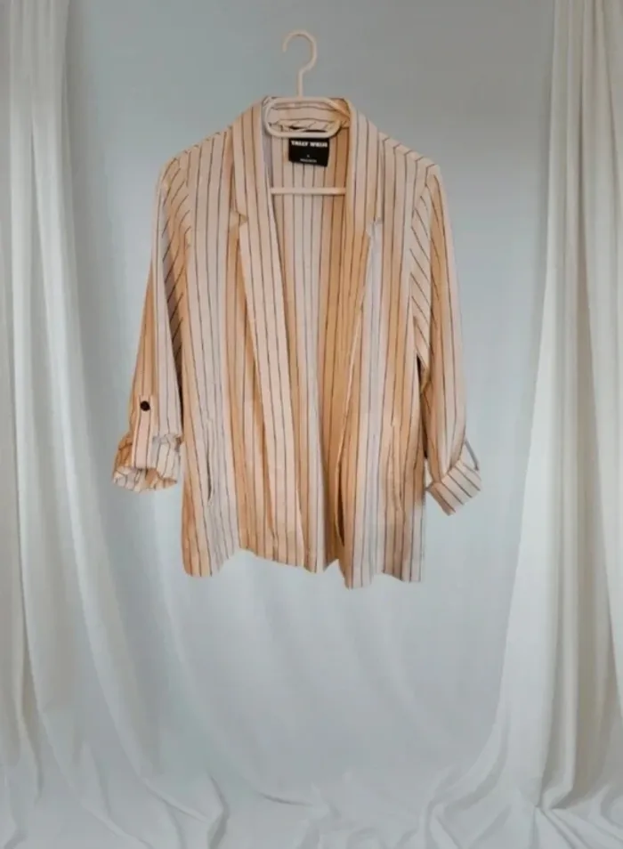 Veste à rayures taille XS - photo numéro 2