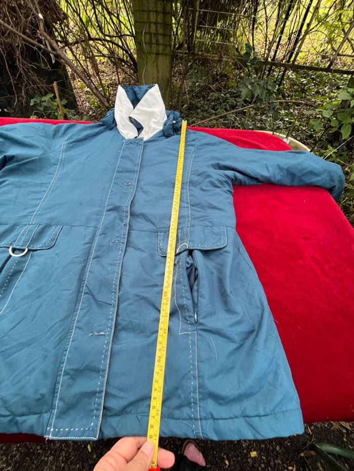 Manteau mi-saison à capuche – Neuville – Taille 46/48 (UK 18/20) - photo numéro 11