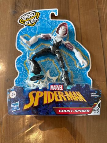 Bend and flex Spiderman ghost-spider