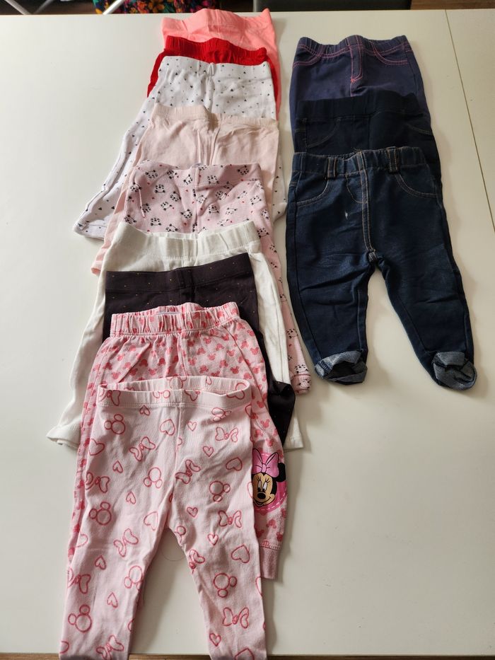 Lot de leggings fille