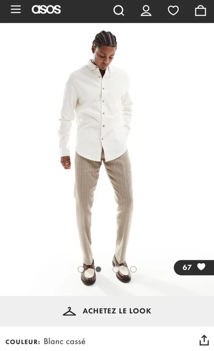 Chemise Asos design - photo numéro 5