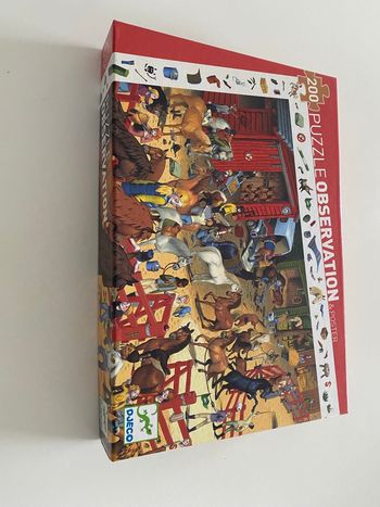 Puzzle Observation Équitation Djeco