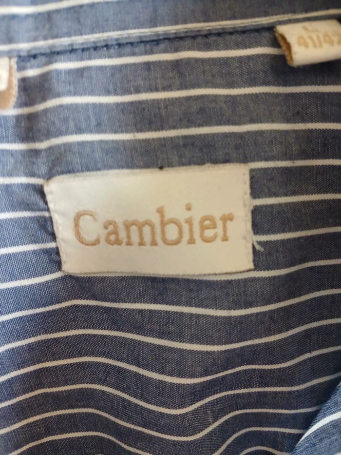 🍍 Chemise lignée Cambier taille XL - photo numéro 5