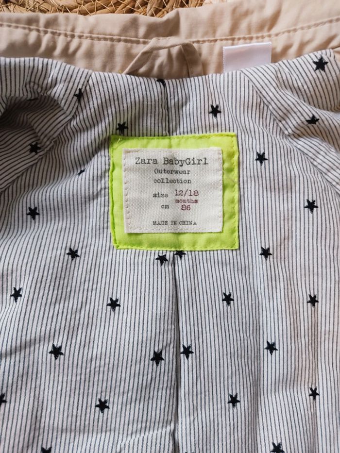 Trensh Zara pour fille demi-saison - photo numéro 3