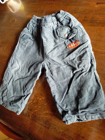 Pantalon doublé 12 mois