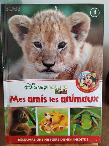 📚Lot 7 livres mes amis les animaux de Disney nature.