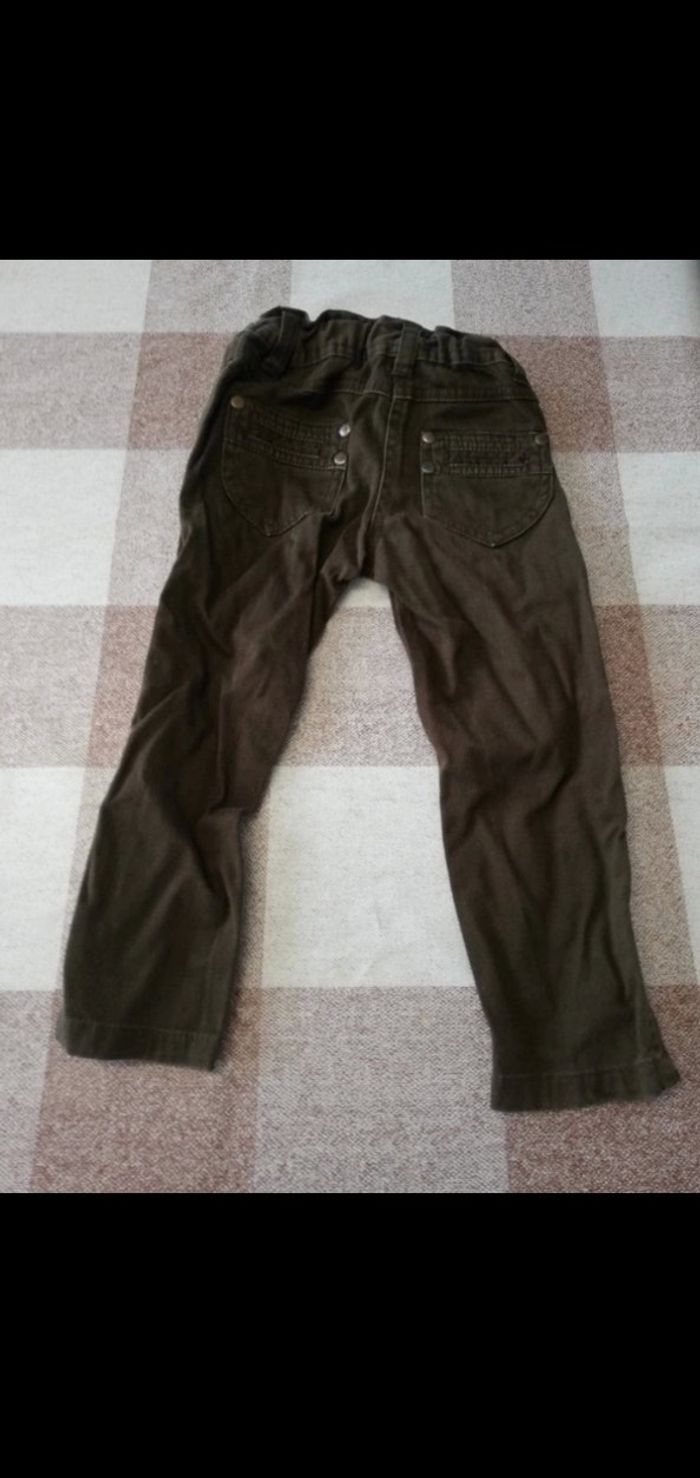 Pantalon 2 ans marron U essentiel - photo numéro 3