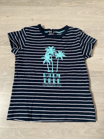 TEE shirt raye garçon 24 mois