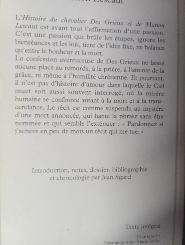 Prévost - Manon Lescaut - photo numéro 3