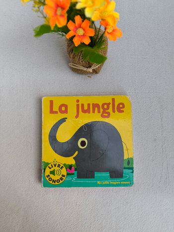 Livre sonore La jungle Gallimard