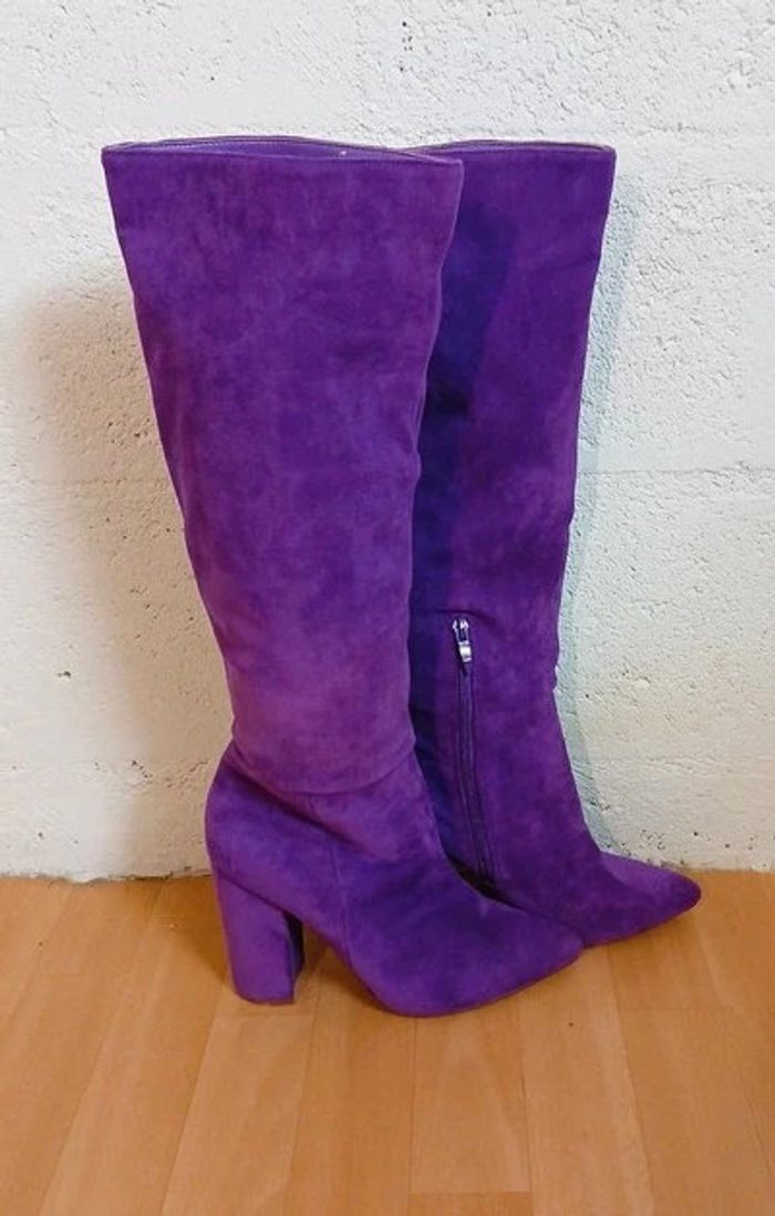 💜 Bottes violettes Ciaodea – Pointure 38 – Très bon état - photo numéro 4