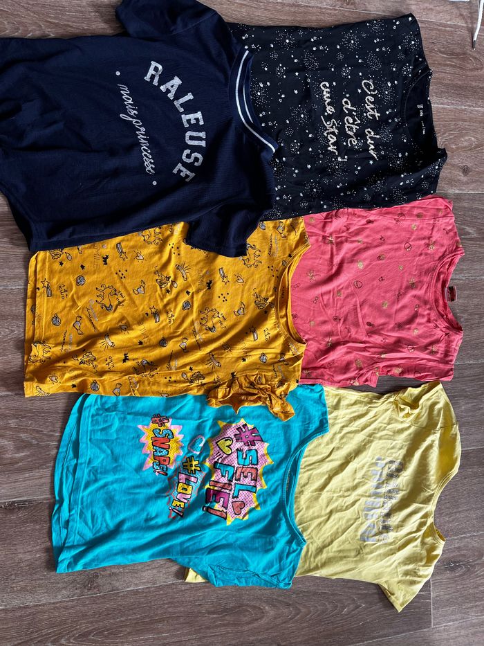 Lot tee shirts