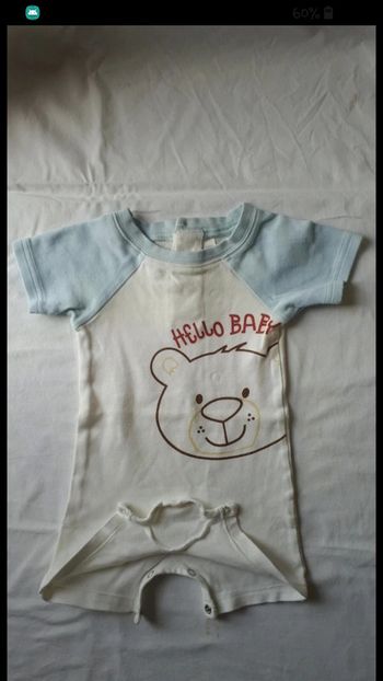 Bodie manches courtes 18 mois