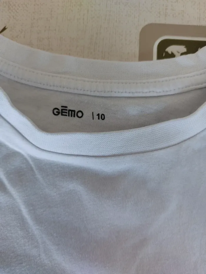 T-shirt uni blanc - photo numéro 2