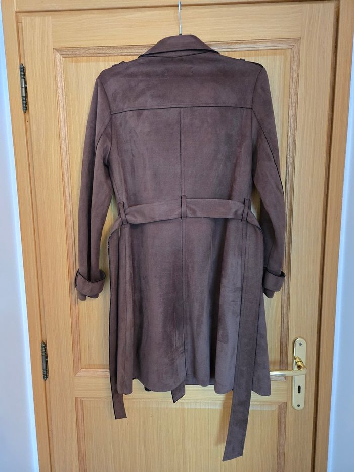 Trench marron daim Cache Cache - photo numéro 6