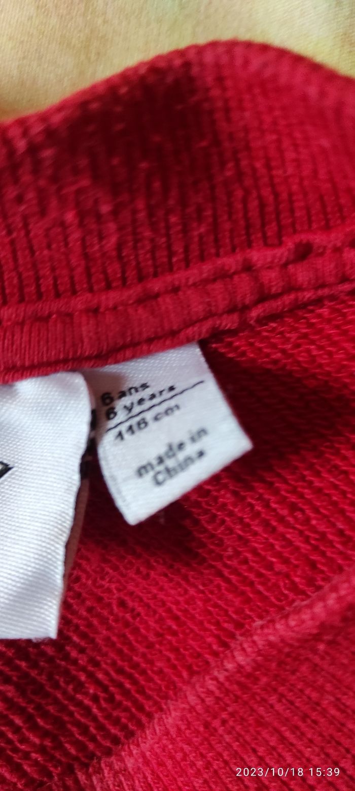 Lot 2 sweats Looney Tunes 6 ans - photo numéro 11