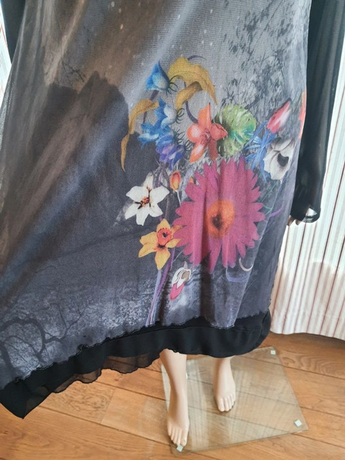 Jolie Robe Julie Mode made in Italy  it XXL Fr L - photo numéro 3