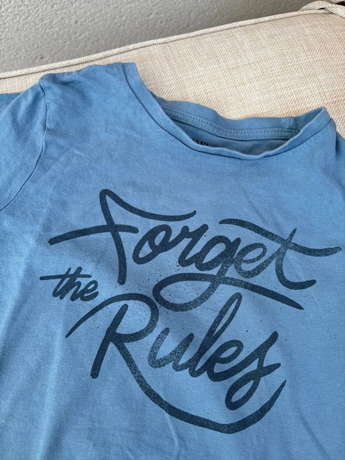 t shirt bleu - photo numéro 2