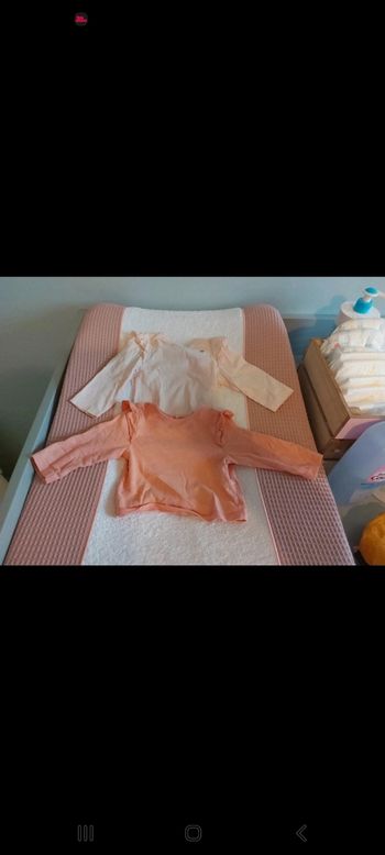 Lot de 2 hauts manche longue