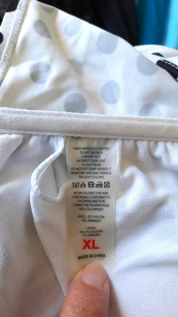 Haut de maillot de bain bandeau taille XL - photo numéro 4