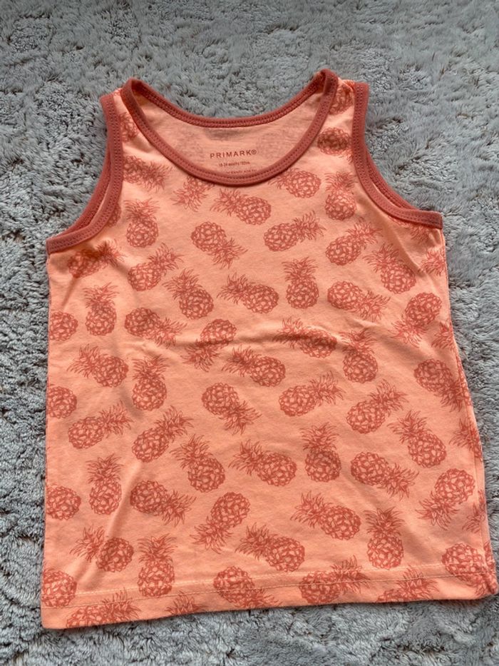 Débardeur Primark 92 cm motif ananas 🍍 - photo numéro 2