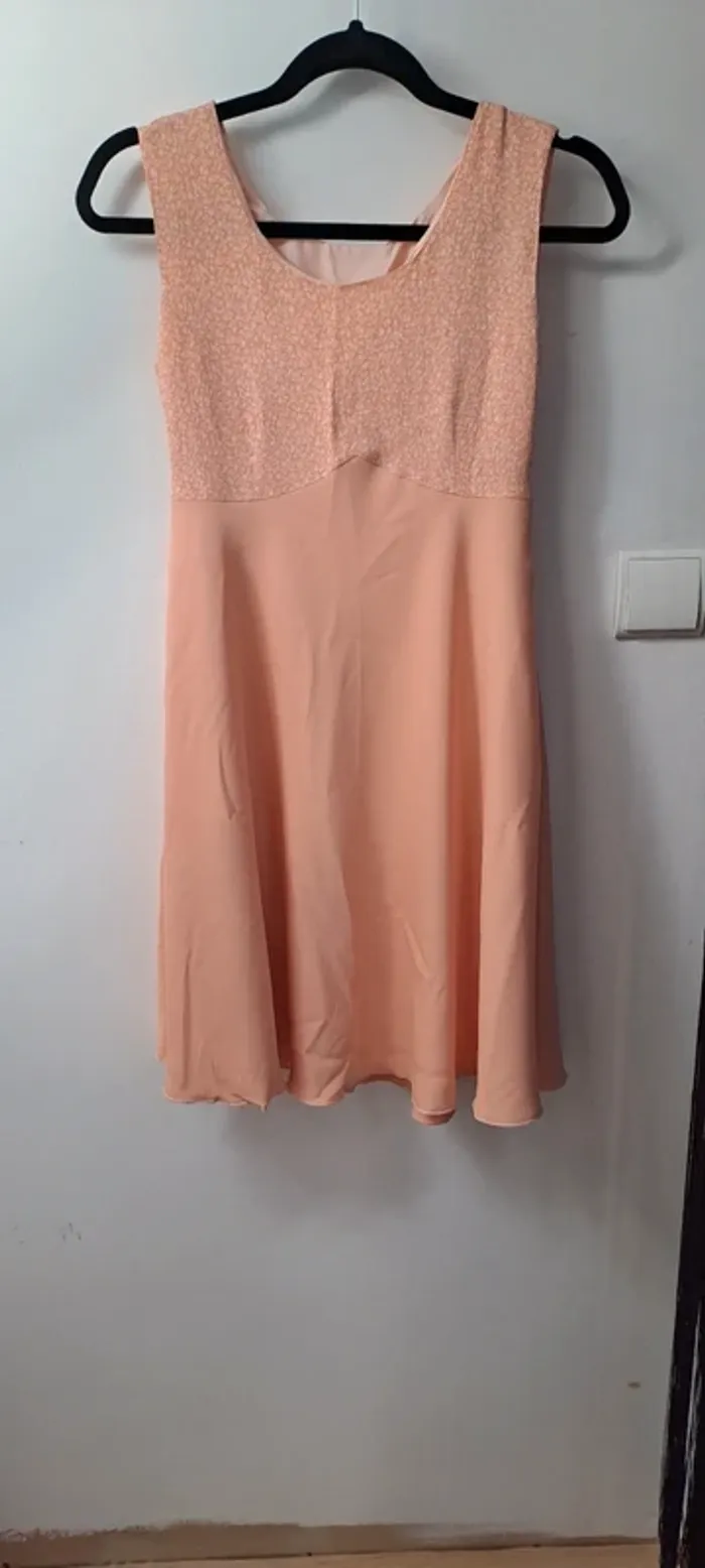 Robe saumon enfant